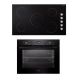 Elba Built-In Electric Oven With 60 cm and Electric Ceramic Hob 5 Zones 90 cm EL11XLFB300RF