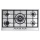 Elba Built-In Gas Oven 90 cm with Grill and Gas Hob 90 cm 5 Burners140-G94 F