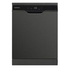 TORNADO Dishwasher 12 Person 60 cm Digital 8 Programs Black TDV-FN128CBK