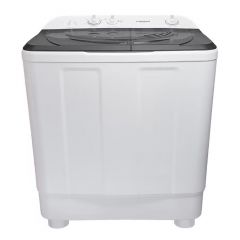 TORNADO Washing Machine Half Auto 10 Kg Pump White x Black TWH-Z10DNEP-W(BK)