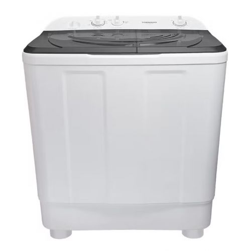 TORNADO Washing Machine Half Auto 10 Kg Pump White x Black TWH-Z10DNEP-W(BK)