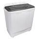 TORNADO Washing Machine Half Auto 10 Kg Pump White x Black TWH-Z10DNEP-W(BK)