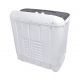 TORNADO Washing Machine Half Auto 10 Kg Pump White x Black TWH-Z10DNEP-W(BK)