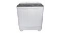 TORNADO Washing Machine Half Auto 7 Kg Pump White x Black TWH-Z07DNEP-W(BK)