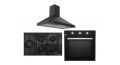 Purity Built-in Gas Oven 60 cm , Gas Hob 90 cm and Chimney Hood 90 cm 650 m3/h OPT602GG