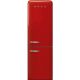 SMEG Refrigerator Bottom Freezer Feet 331 L 2 Doors Red FAB 32 R RD 3