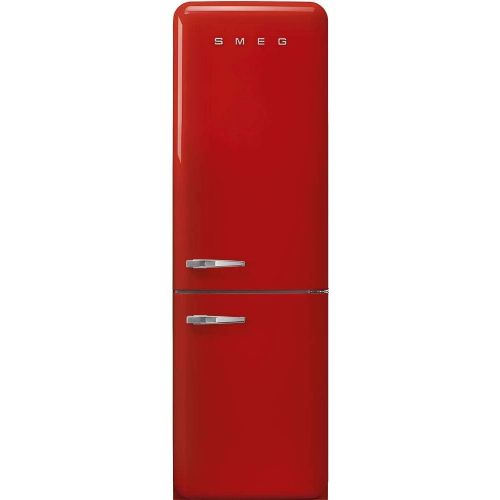 SMEG Refrigerator Bottom Freezer Feet 331 L 2 Doors Red FAB 32 R RD 3