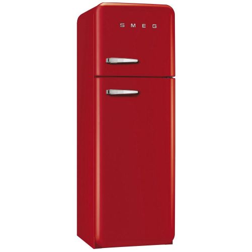 SMEG Refrigerator 295 Liter 2 Doors Nofrost Red FAB 30 R R1