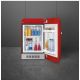 SMEG Refrigerator 34 L 1 Door Red FAB 5 R RD