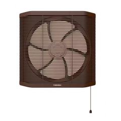 TORNADO Bathroom Ventilating Fan 20 cm Privacy Grid Creamy x Brown TVS-20CN