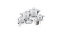 Zinox Cookware Set 15 Pcs Stainless 6222016807174