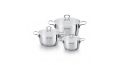 Zinox Cookware Set 6 Pcs Stainless 6222016804135