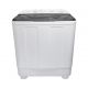 TORNADO Washing Machine Half Auto 12 Kg Pump White x Black TWH-Z12DNEP-W-BK