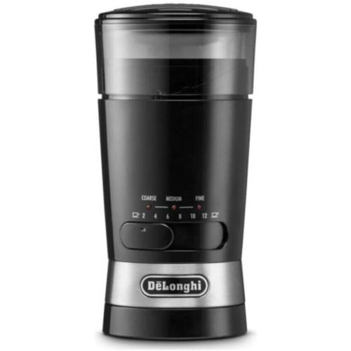 Delonghi Coffee Grinder Stainless Steel Black KG210