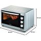 Kenwood Toaster Oven 70 L 2200 Watt Silver MOM70