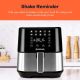 Nutricook Air Fryer 1700 Watts 5.5 Liter Digital Control Stainless Steel*Black NC-AF205S