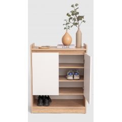 Homztown Shoelet Shoe Cabinet with 3 Shelves H100 x W80 x D35 cm 6222019535852