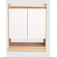 Homztown Shoelet Shoe Cabinet with 3 Shelves H100 x W80 x D35 cm 6222019535852