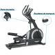 Pro-Form Elliptical Carbon EL 125kg Weight Capacity with iFit Technology 43619152159