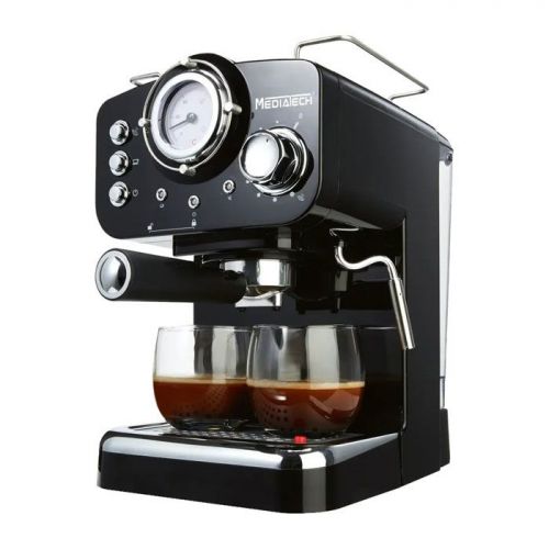 Media Tech Espresso Coffee Maker 1100 W 15 Bar MT-CM301