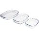 Termisil Set 3 casserole Rectangular 5901423000972