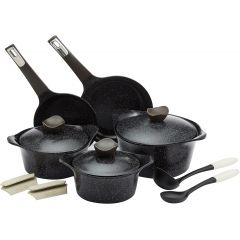 Neoflam Granite Cookware Set 10 Pieces Galaxy Marble 8806179664775