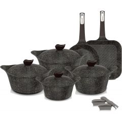 Neoflam Granite Cookware Set 14 Pieces 8806179679977