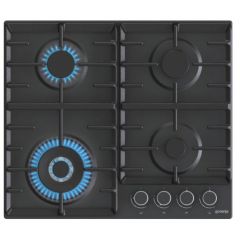 Gorenje Built-In Gas Hob 60 cm 4 Burners Cast Iron Black GW642B