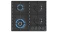 Gorenje Built-In Gas Hob 60 cm 4 Burners Cast Iron Black GW642B