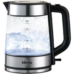 Mienta Kettle 1.7 L 2200 W Glass EK201837A