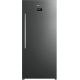 Gorenje 2 in 1 Upright Fridge and Freezer 592 Liters Digital Inverter Inox Right Open Door FN8191OX-R