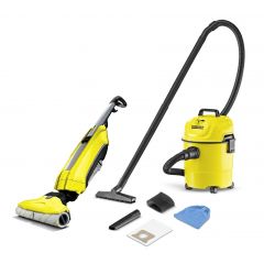 Karcher Hard Floor Cleaner 500W and Wet & Dry Vacuum Cleaner 1200 W FC5