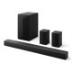 LG SoundBar with 2 Rear Speakers, Dolby S65TR