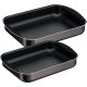 Tefal XL Intense Rectangular Baking Tray Set 2 Pieces Size 30,35 cm 6221064018617