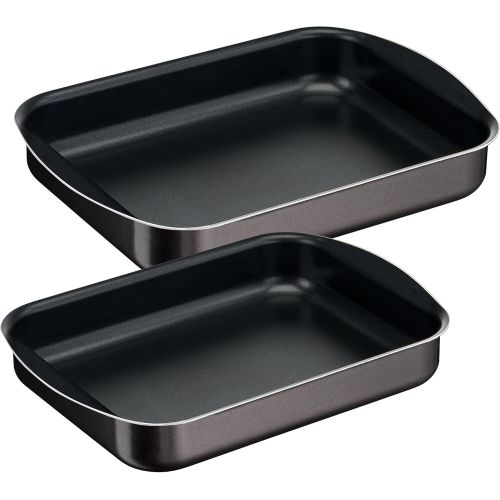 Tefal XL Intense Rectangular Baking Tray Set 2 Pieces Size 30,35 cm 6221064018617