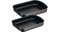 Tefal XL Intense Rectangular Baking Tray Set 2 Pieces Size 30,35 cm 6221064018617