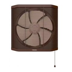 TORNADO Bathroom Ventilating Fan 30 cm Privacy Grid Creamy x Brown TVS-30CN