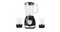 ARMADILLO Blender 1.6 Litres 400 Watt 2 Grinder ARM-SDA-BLD-BK-0007