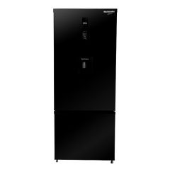 Unionaire Combi Refrigerator 505 L No Frost Digital Black Glass URN-700CLBLG1A-DTHRBWSM