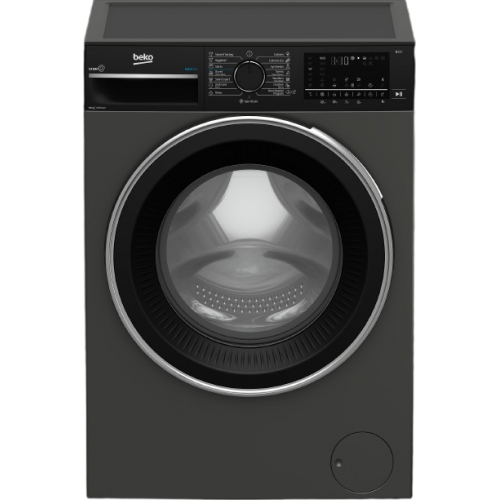 BEKO Washing Machine Full Automatic Digital 10 KG 1600 rpm Steam Inverter Gray B3WFU501040MCI