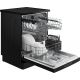 Beko Dishwasher 14 Persons 60 cm 5 Programs Black BDFN15421B