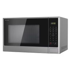 SHARP Microwave Solo 28 Liter 1100 Watt 9 Menus Silver R-280CR(S)