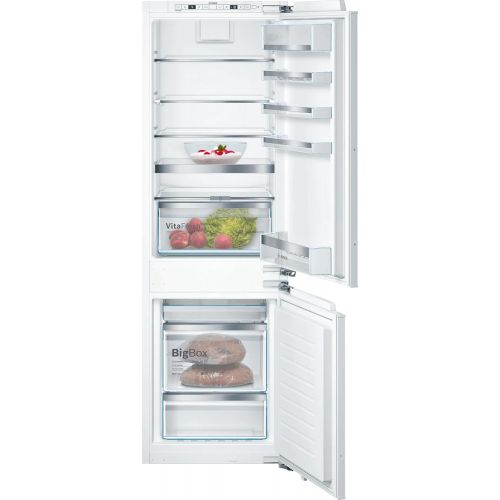 BOSCH Series 6 Built-In Refrigerator with Bottom Freezer 254 L White KIN86AF3M8