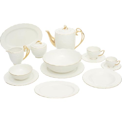 Rosa Dinner Set 57 Pieces Porcelain 6228968570005