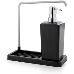 PRIMA NOVA Luna Kitchen Liquid Soap Dispenser with Hanger Black E56-B