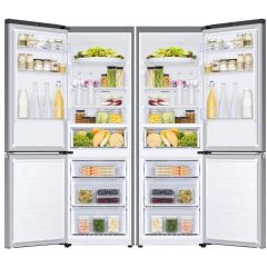 Samsung Refrigerator 680 Liters No Frost Bottom Freezer Silver RB34C671ES9-MR