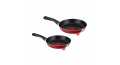 Tefal Tempo Flame Frypan Set Size 20-24 6221064028029