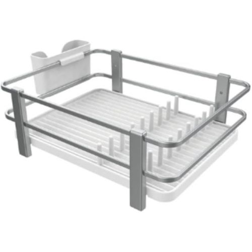 PRIMA NOVA Blanca Stainless Aluminum Dish Drainer White E83