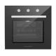 Ecomatic Built-In Crystal Hob 90 cm, Gas oven 60 cm and Chimney Hood 90cm 1000 m3/h S907RC