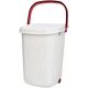 AKSA Nova Laundry Basket Cover Trolley With Red Handle 6221325010244